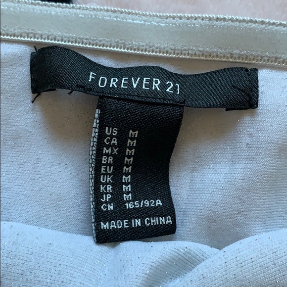 Sparkly off the shoulder tube top - Picture 3 of 3